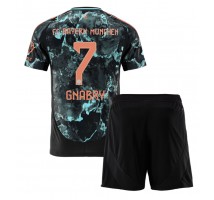 Bayern Munich Serge Gnabry #7 Koszulka Wyjazdowa dzieci 2024-25 Krótki Rękaw (+ krótkie spodenki)